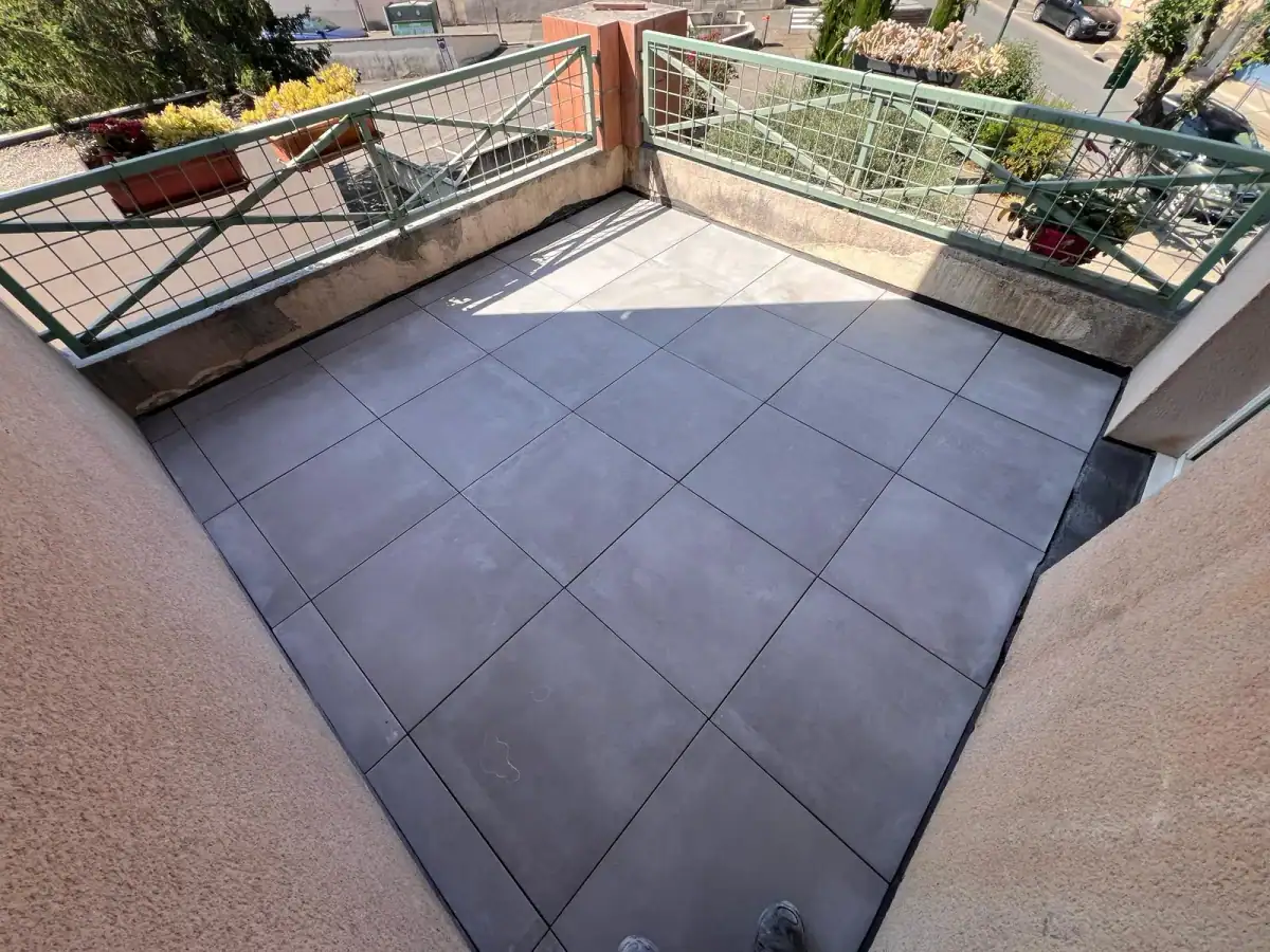Terrasse accessible carrelage - ETTM